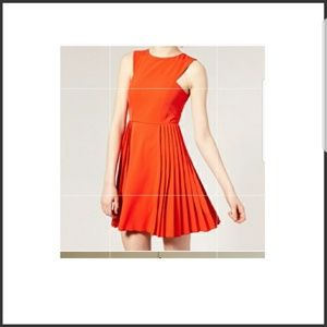 Asos pleated dress